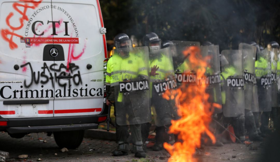 Protestas del 9 de septiembre contra la policía por el asesinato de Javier Ordóñez