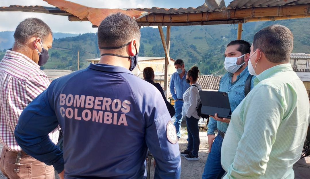 Verificación del terreno para la Estación de Policía de Pensilvania.