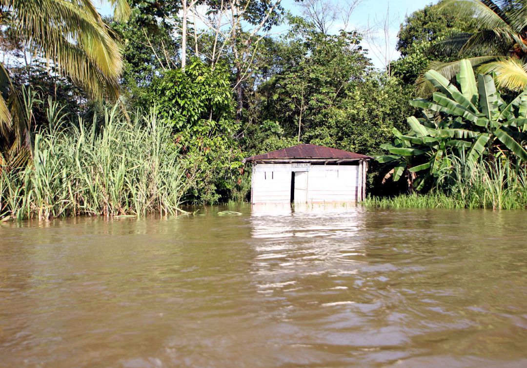 628 personas afectadas por desbordamiento del Berreberre en Chocó