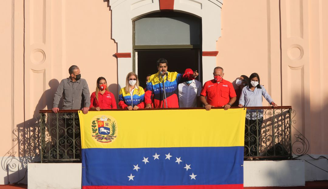 Nicolás Maduro celebrando el 23 de Enero