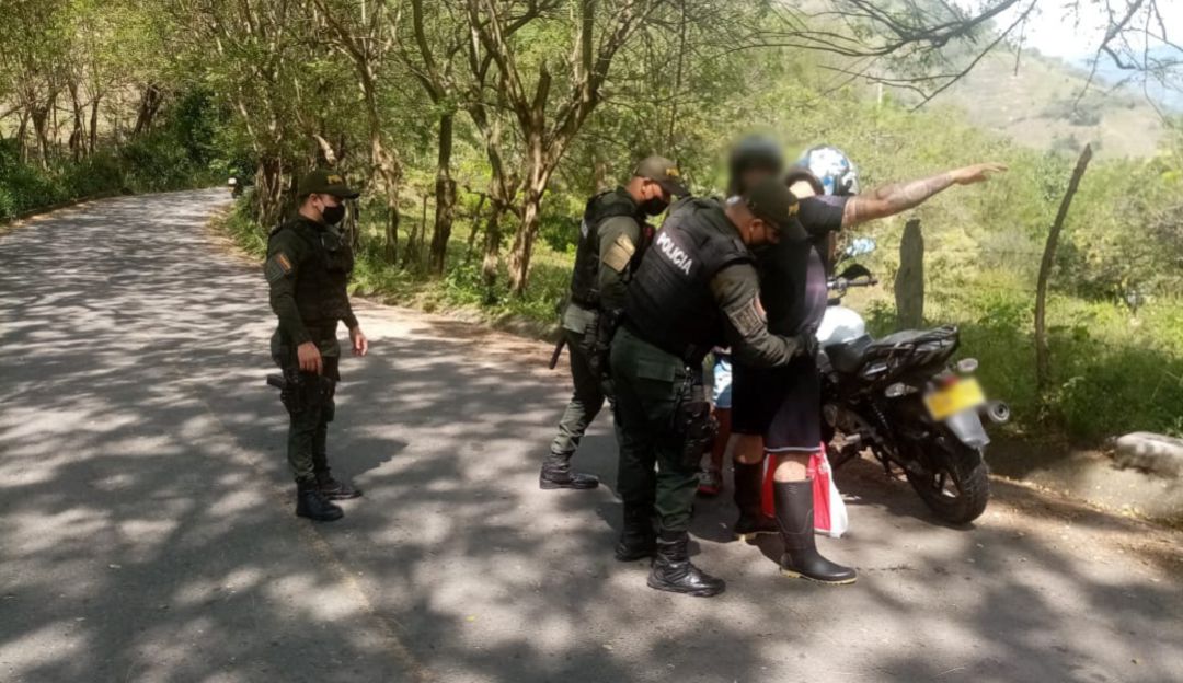 Operativos de seguridad en Caldas