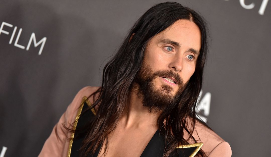 El actor Jared Leto, recordado por su rol de 'Guasón' en Escuadrón Suicida