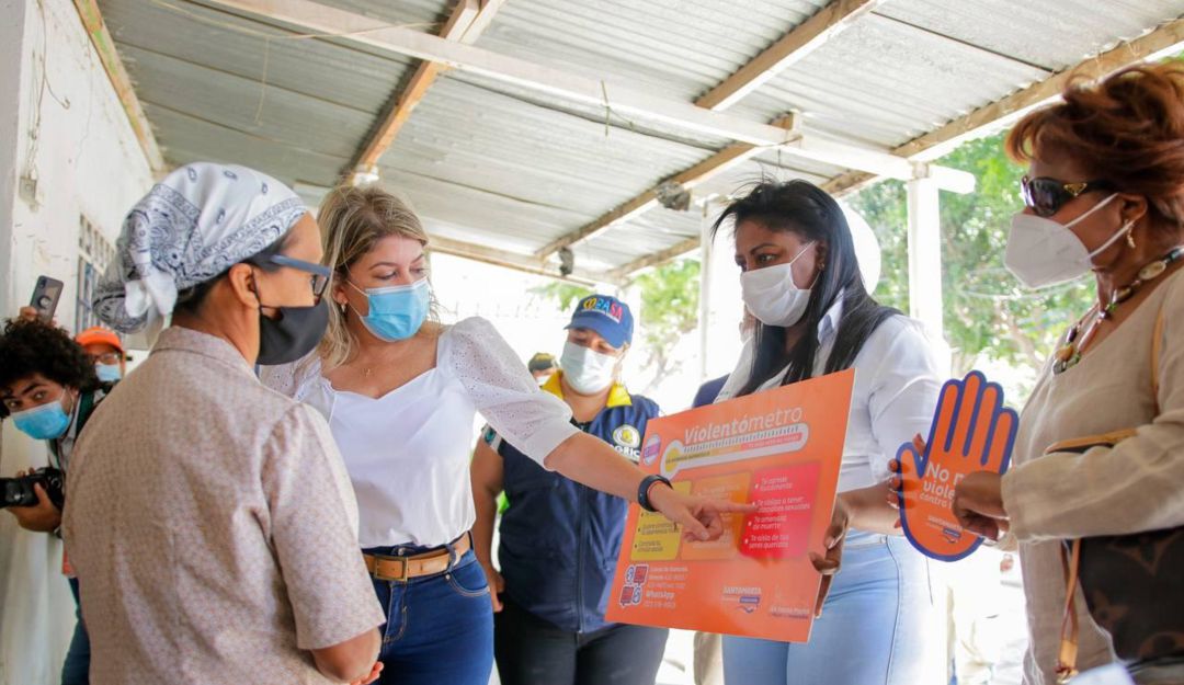 Acciones preventivas contra lesiones personales: Santa Marta implementa violentómetro para evitar agresiones y feminicidios