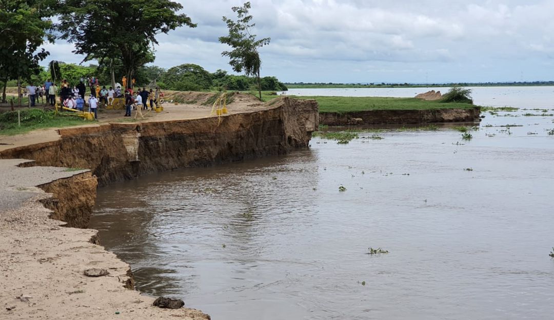 Erosión fluvial: Sociedad Colombiana de Ingenieros evaluará la erosión en vía a Salamina