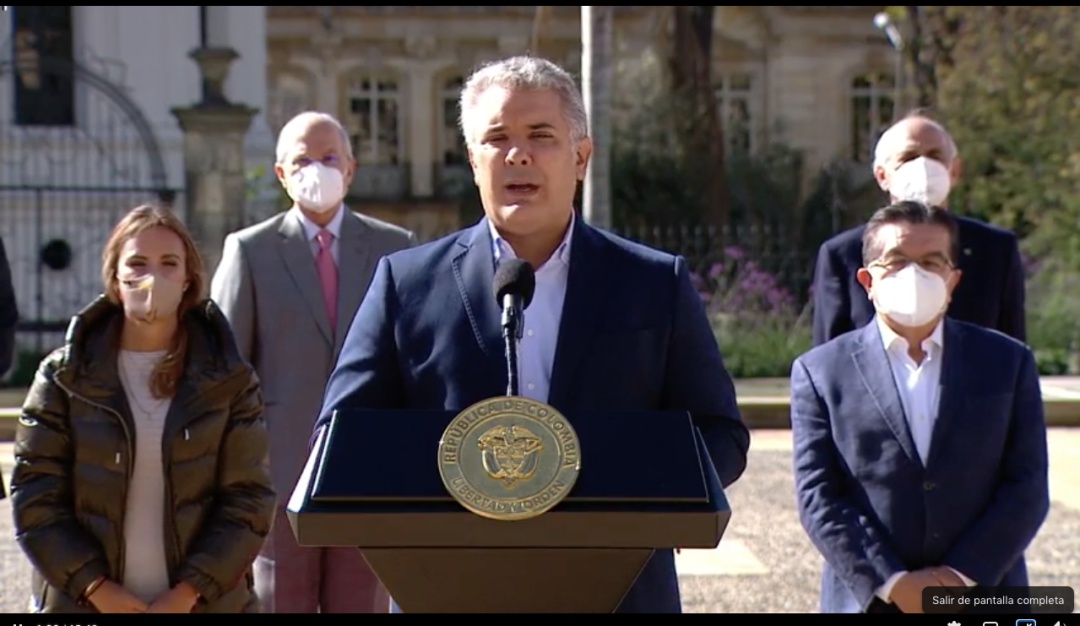 Iván Duque, presidente de Colombia