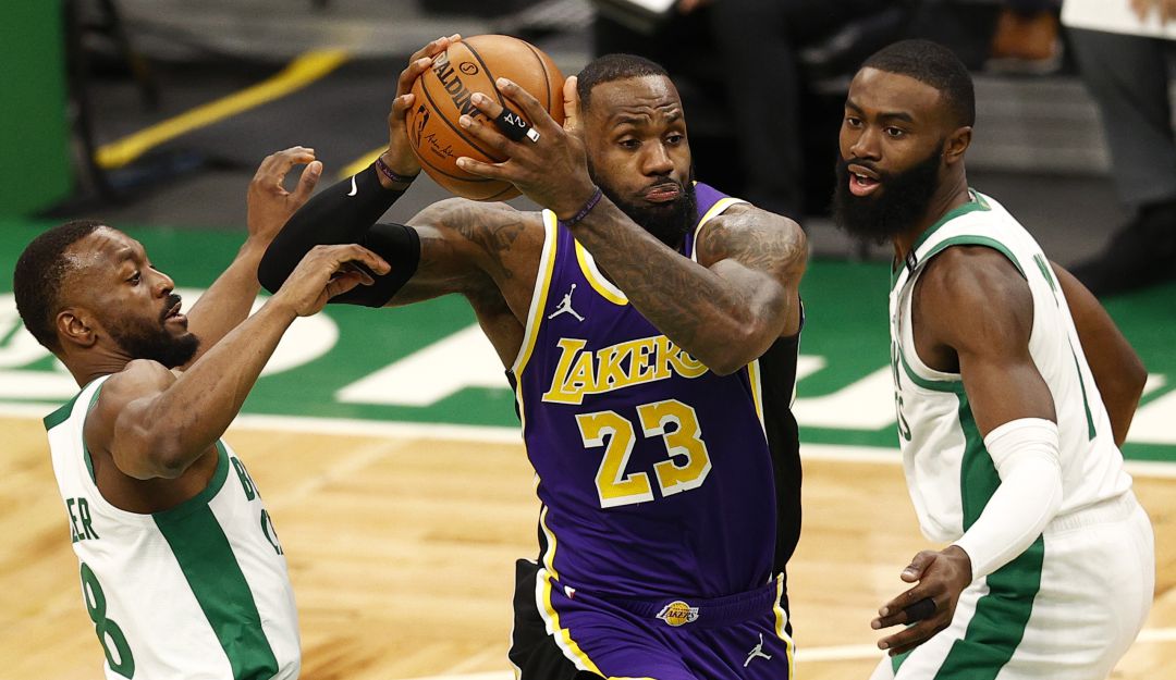 Lakers derrotó a los Celtics en un nuevo superclásico de la NBA.