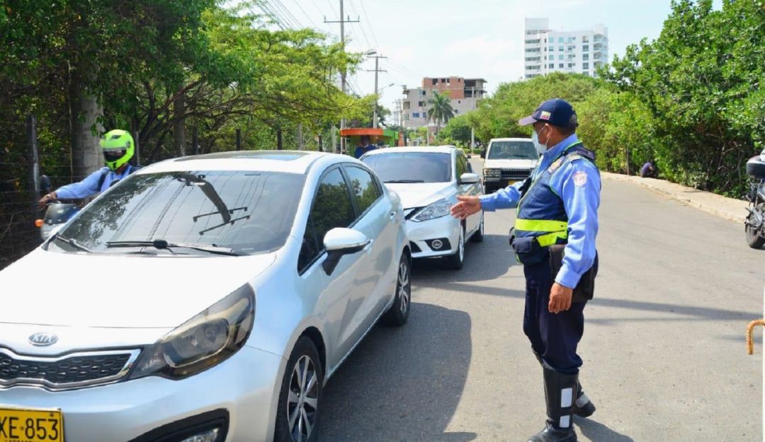 Regreso del pico y placa para motos y carros en Cartagena