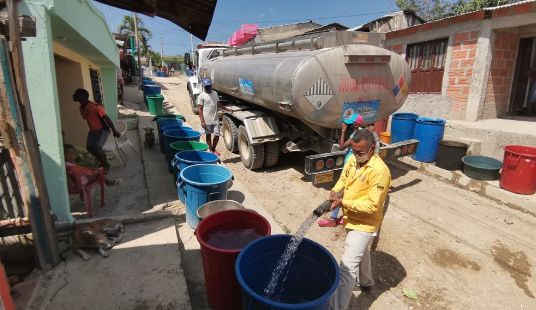 Temporada de sequía en los municipios del departamento de Bolívar