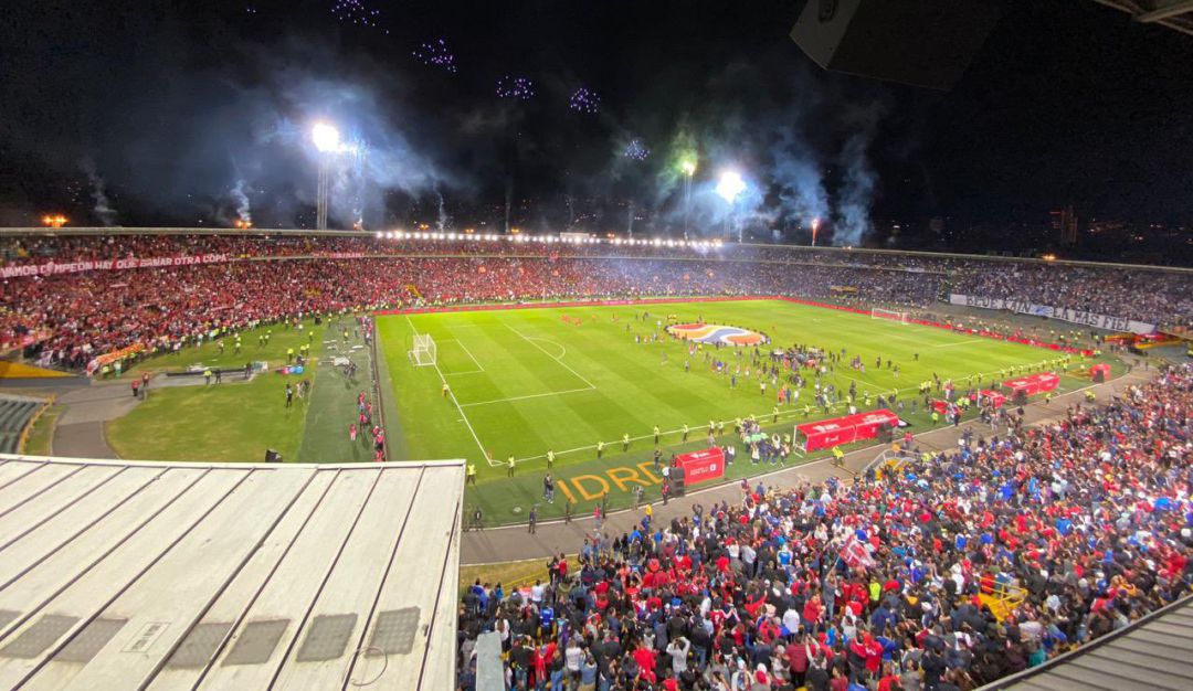 El estadio El Campín durante un partido del pasado Torneo ESPN.