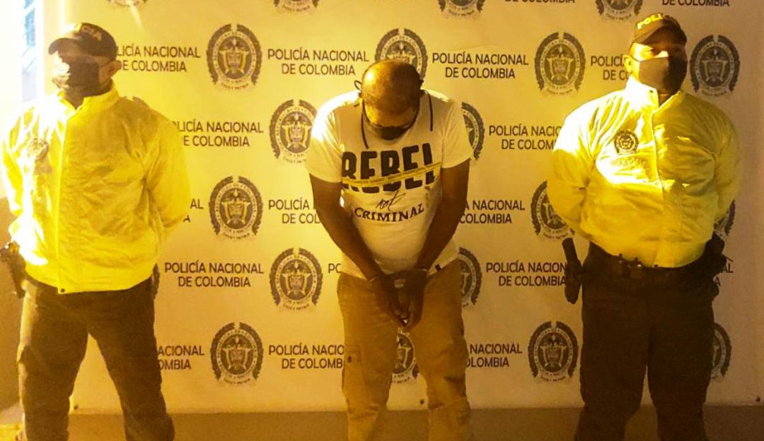 En el marco de la operación ‘Odín’ fue detenida esta persona que habría ordenado varios homicidios