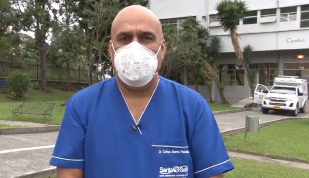Carlos Alberto Piedrahita Gutiérrez, gerente del hospital Santa Sofía