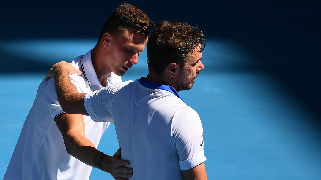 Eliminación de Wawrinka, primera gran sorpresa de Australia