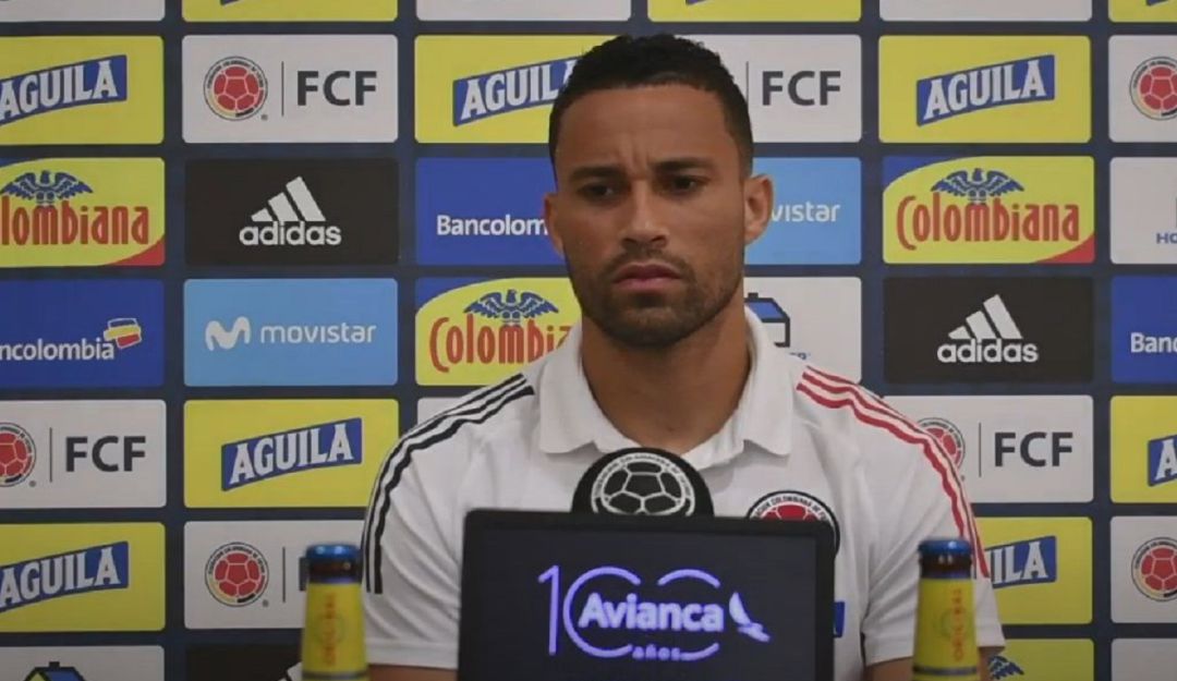 José Luis Chunga, jugador de Jaguares FC en el microciclo de la Selección Colombia.