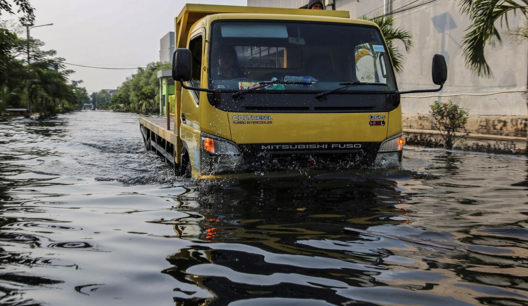 A pesar de que los tsunamis reportados en el pacífico oriental usualmente causan inundaciones, se descarta desbortamiento de ríos.