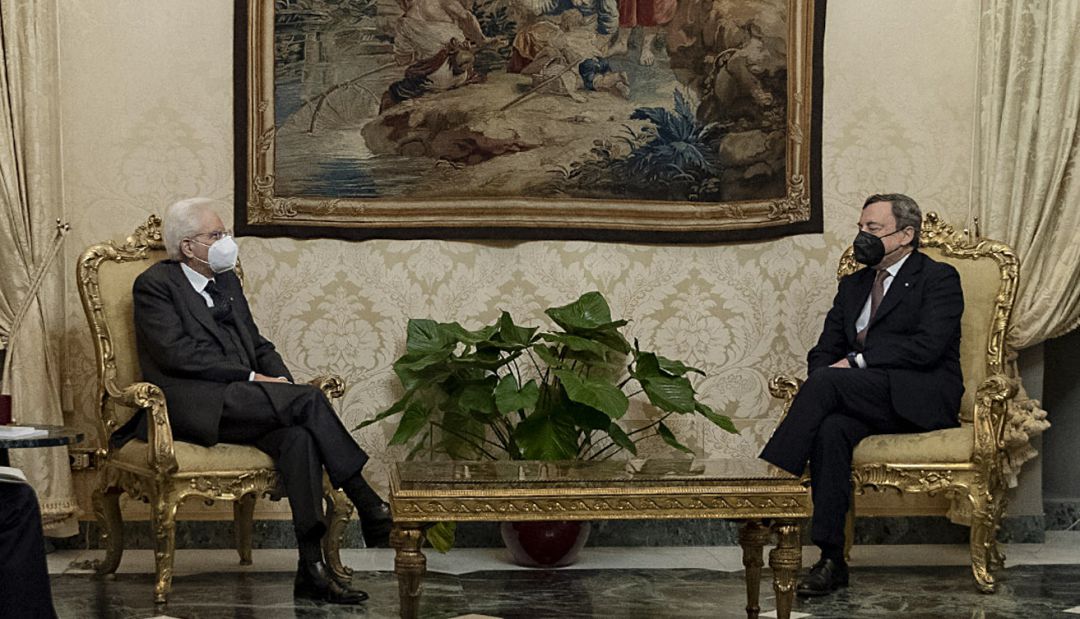 Draghi logró el apoyo de casi todos los partidos
