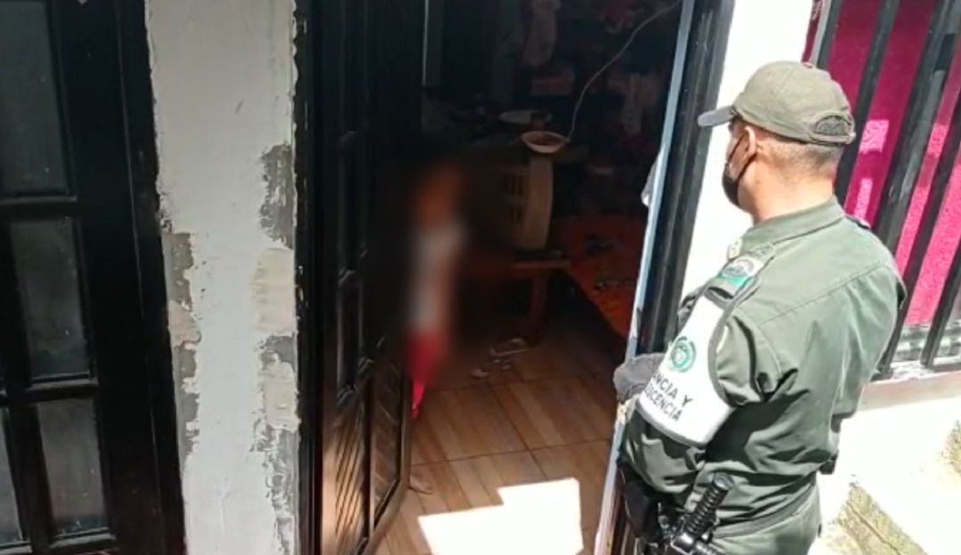 Menor en presunto estado de abandono