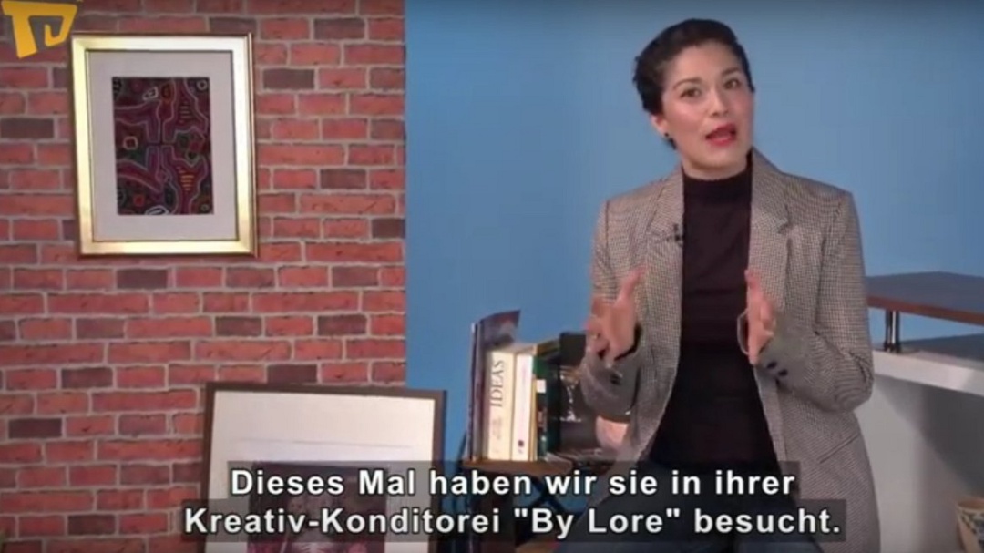 Ana María García, la presentadora colombiana en el canal regional de Viena