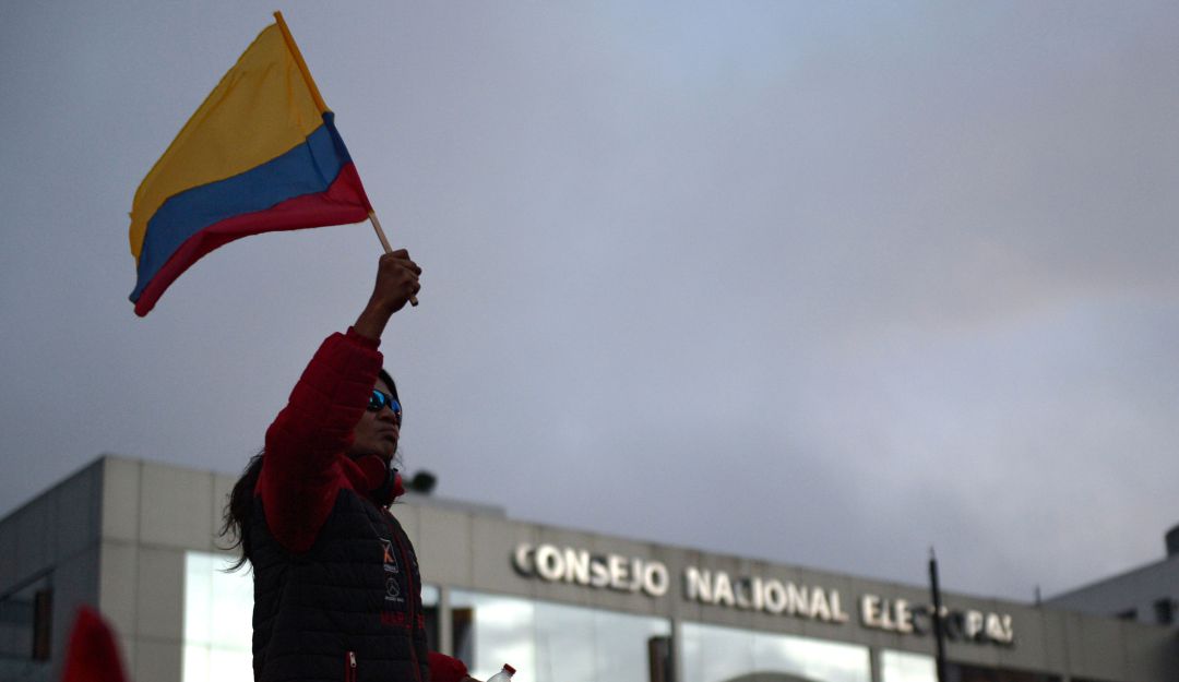 Sede el Consejo Nacional Electoral de Ecuador