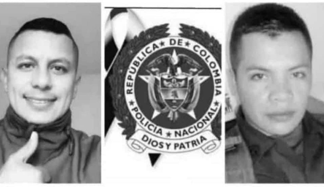 Policías asesinados en Nariño