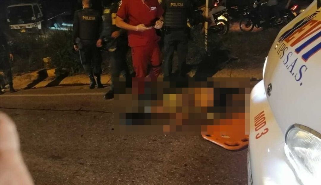 Ciclista murió en accidente de tránsito