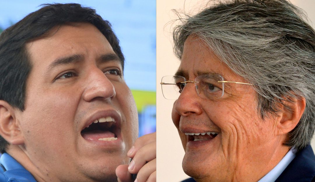 El economista de izquierda Andrés Arauz y el exbanquero de derecha Guillermo Lasso disputarán el balotaje presidencial del 11 de abril en Ecuador
