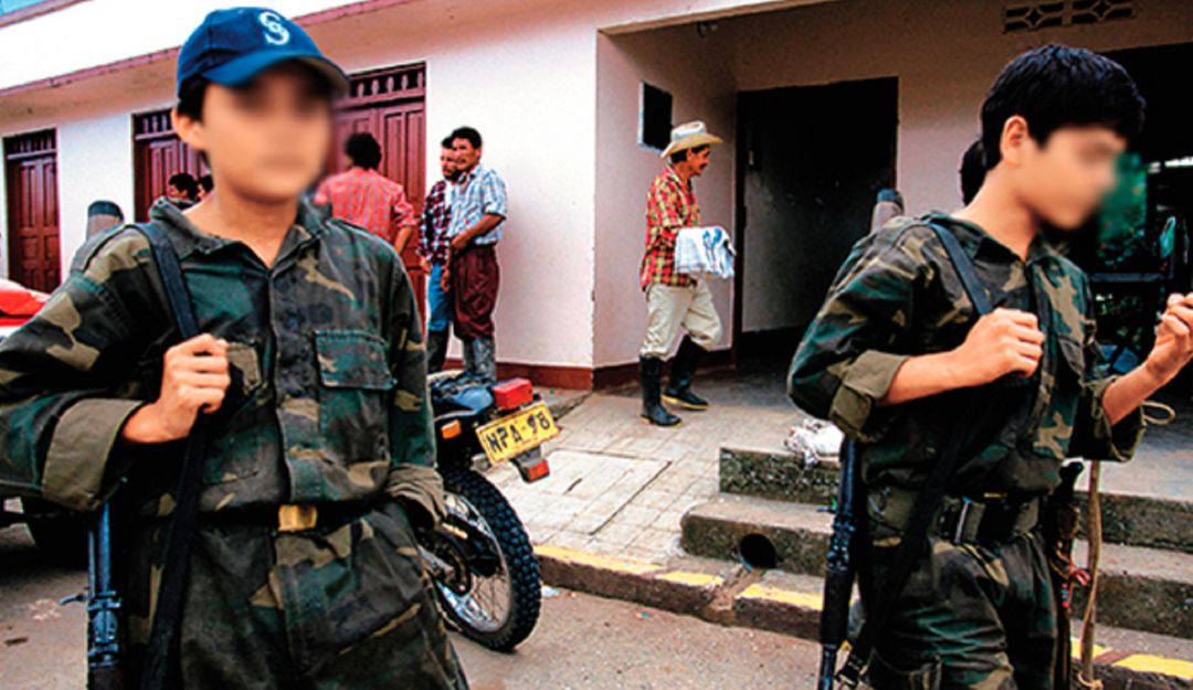 Putumayo, 24 de marzo de 2015. El reclutamiento de menores a las Farc, riesgo permanente en el Putumayo. Foto: German Arenas Usme