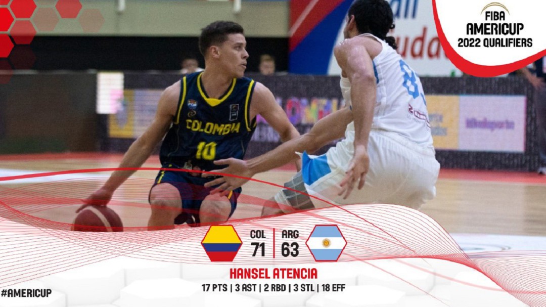 Histórica clasificación de Colombia a la Copa América de baloncesto