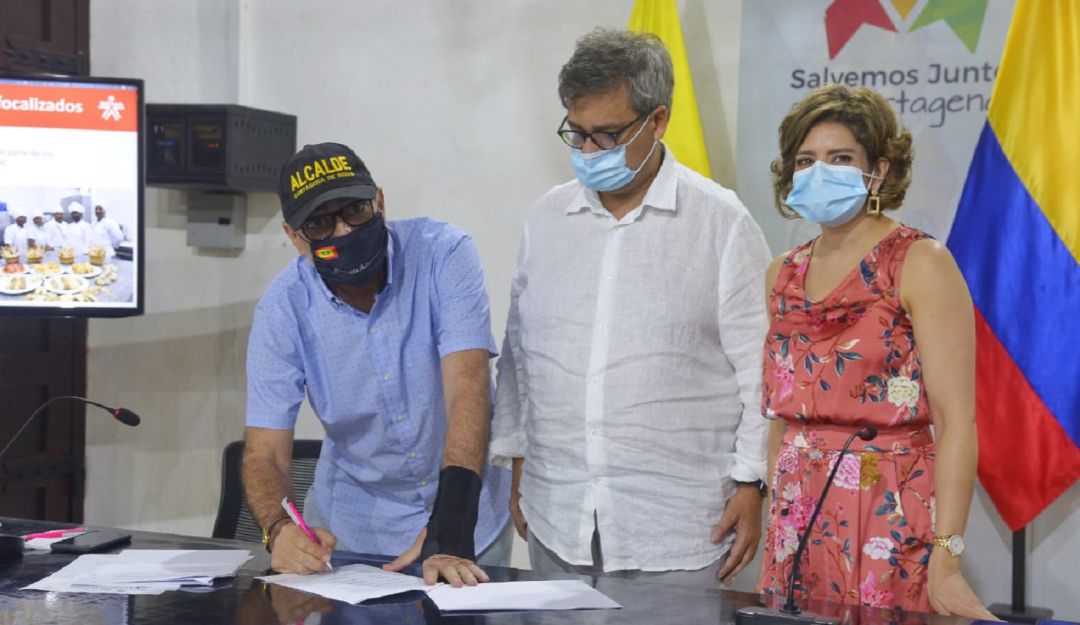 Lanzan piloto de reactivación para vendedores informales de Cartagena