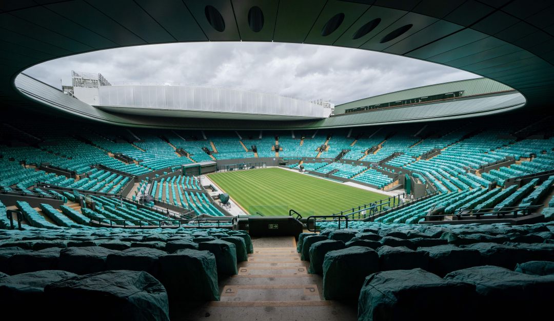 Cancha central de Wimbledon.