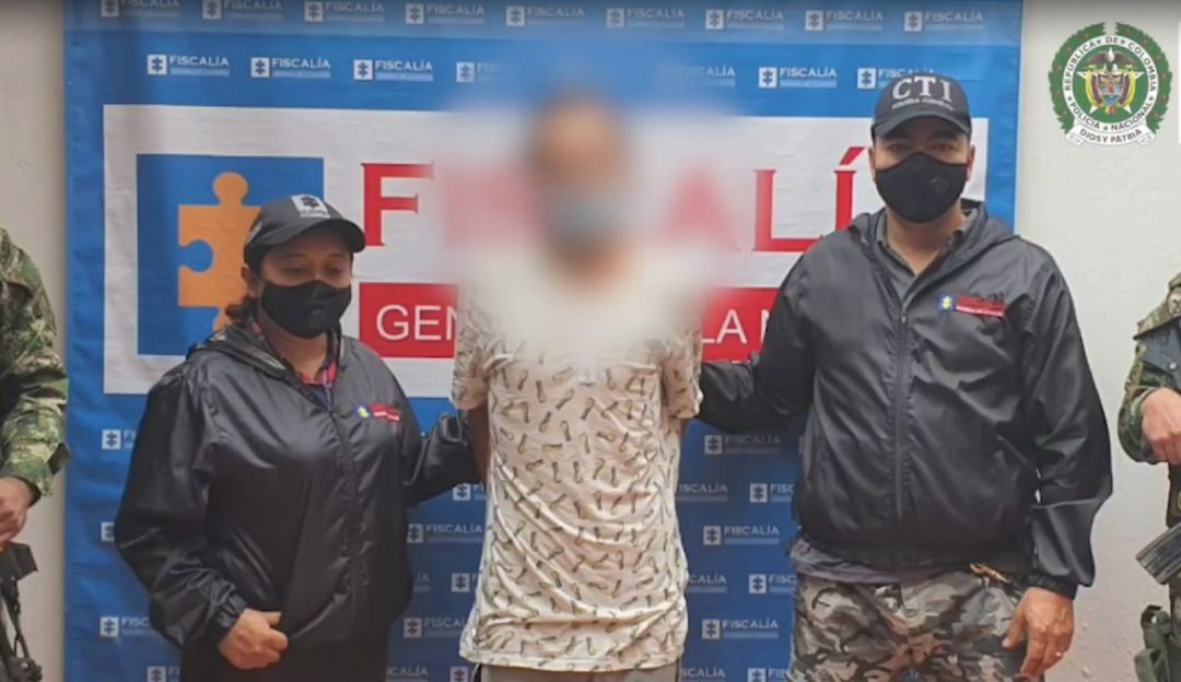 Alias Ratoncel, uno de los presuntos responsables de la masacre de 5 personas en Andes, Antioquia.