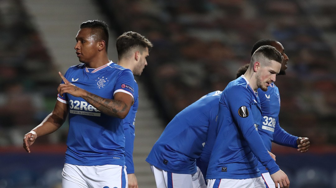 Gol y asistencias: Alfredo Morelos protagonista en la Europa League