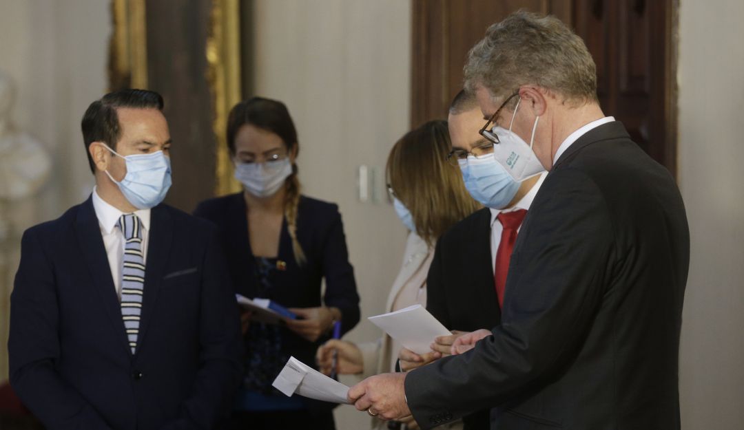 Los embajadores de Alemania y Francia hablan con el Canciller de Venezuela en medio de la expulsión de la misión diplomática europea del país suramericano.
