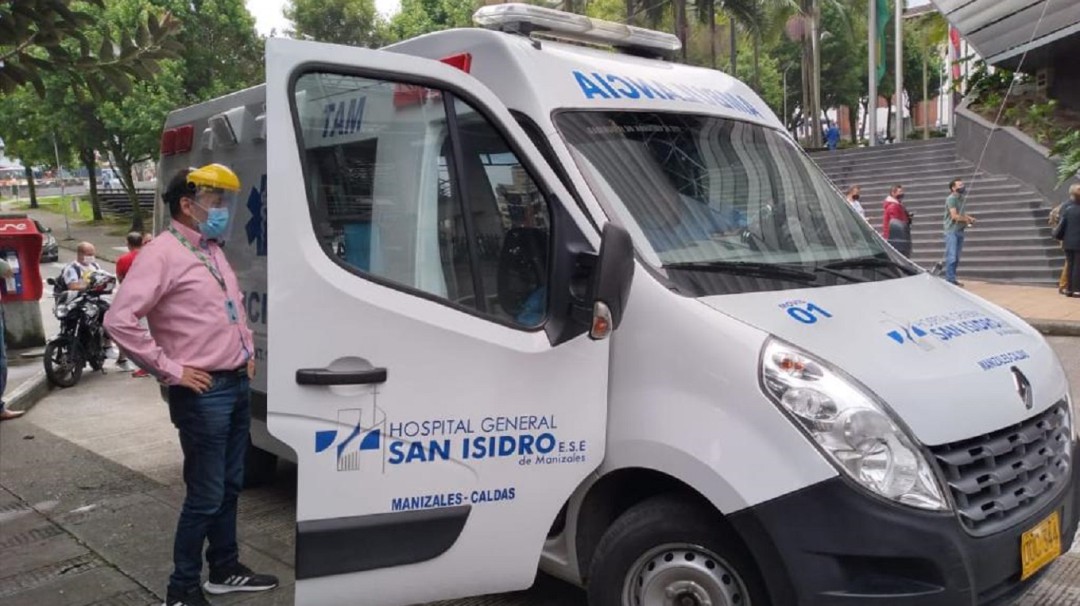 En Manizales se implementa sistema para geolocalizar las ambulancias
