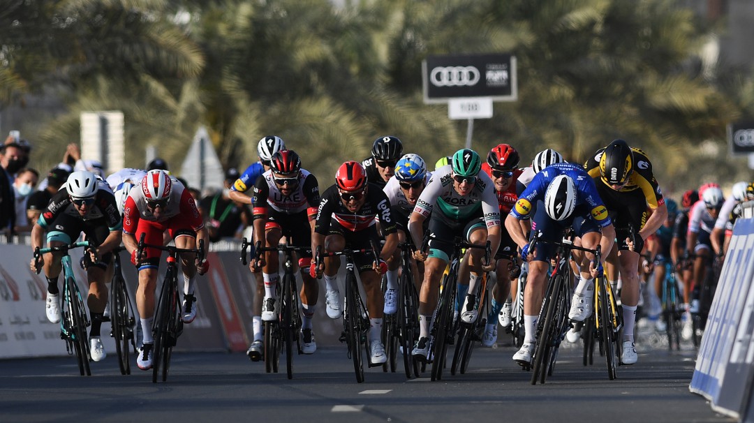 Fernando Gaviria fue quinto en la sexta etapa del UAE Tour