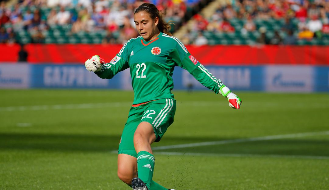 Catalina Pérez, portera de la Selección Colombia.