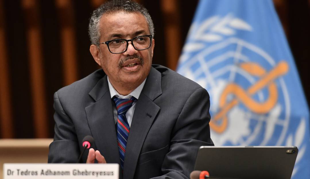 El director general de la OMS, Tedros Adhanom.