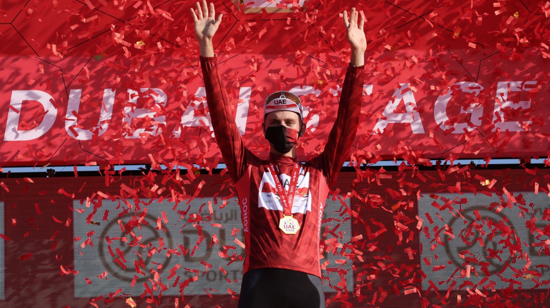 Tadej Pogacar, campeón del Tour de los Emiratos Árabes Unidos