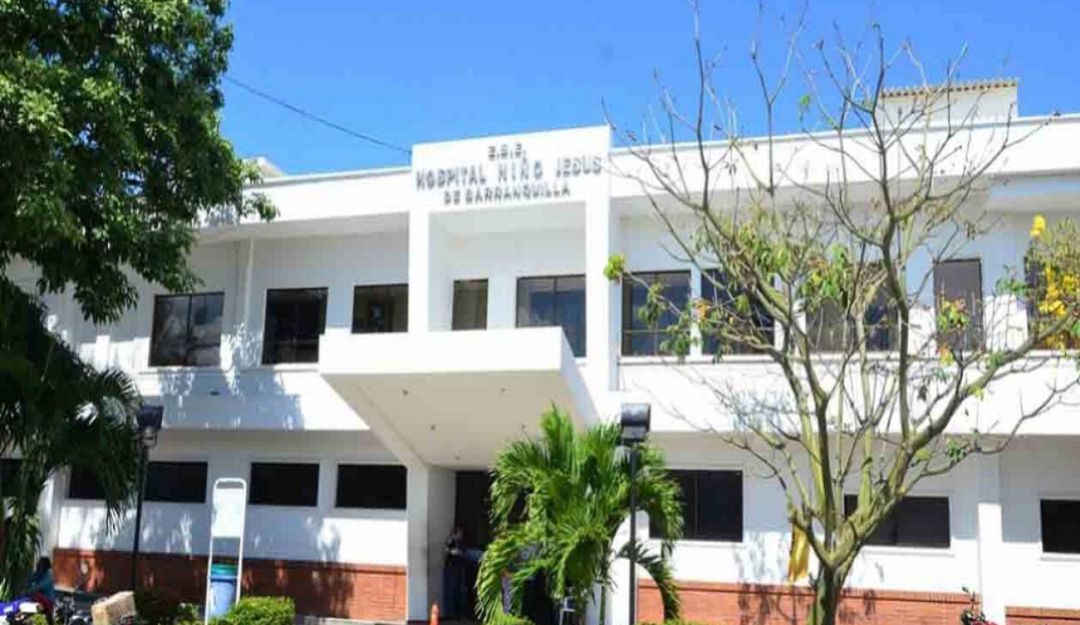 Hospital Niño de Jesús donde permanece recluido el menor a la espera de una remisión.