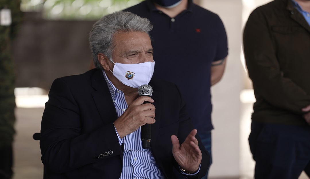 El presidente ecuatoriano, Lenin Moreno.