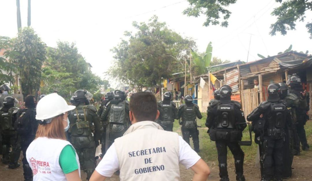 Asentamientos ilegales en Pereira