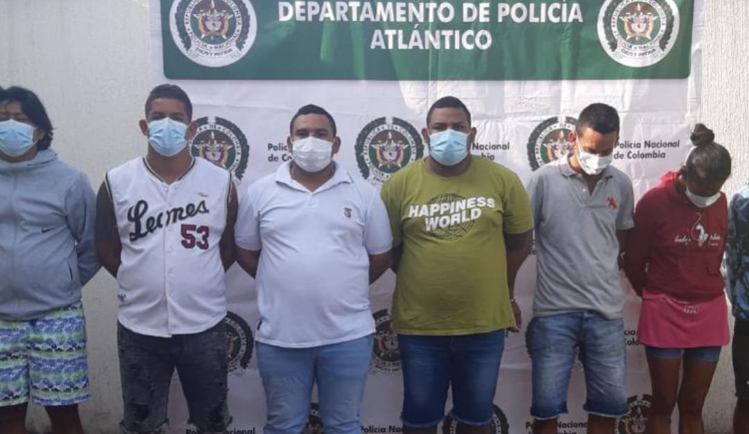 Los capturados.