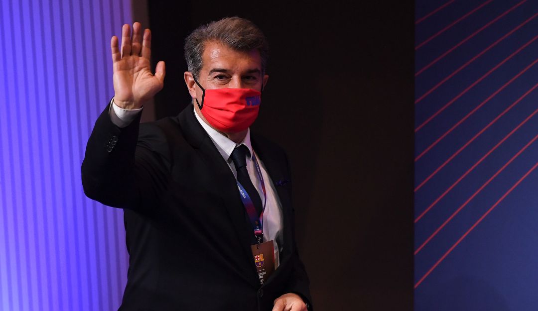 Joan Laporta, nuevo presidente del FC Barcelona
