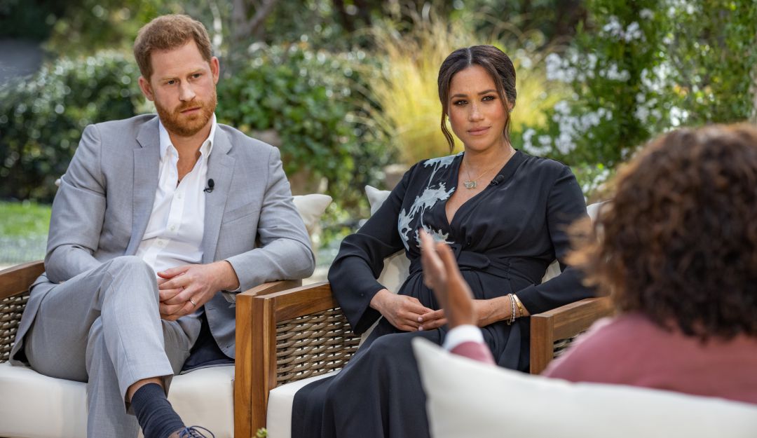 Entrevista de Oprah a Meghan Markle y al príncipe Harry