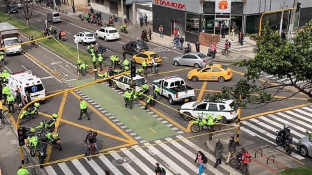 Policía Caro Gómez falleció durante balacera en Bogotá