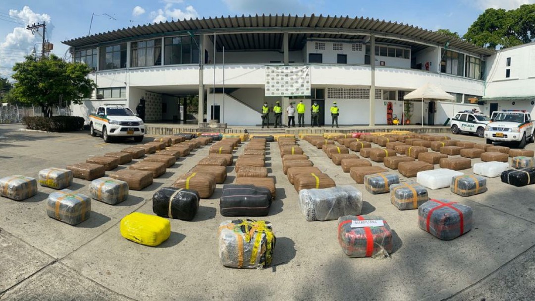 Más de 4 toneladas de estupefacientes incautadas en vías del Valle