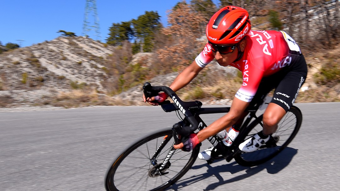 Nairo Quintana: "Hemos finalizado sin contratiempos la primera etapa"