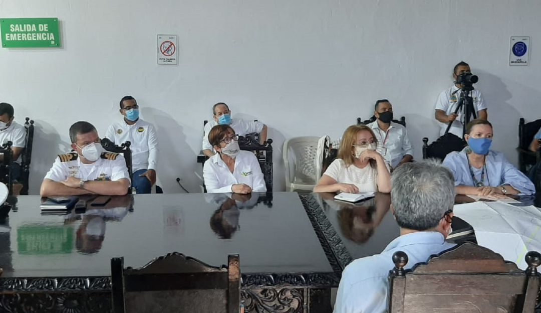 La Personera Carmen de Caro participa en las reuniones adelantadas entre Alcaldía, Bocala y habitantes de Tierrabomba