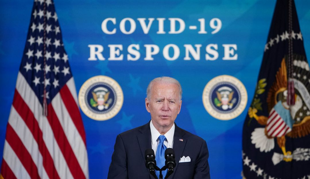 El presidente Joe Biden comunica su programa para responder a la pandemia