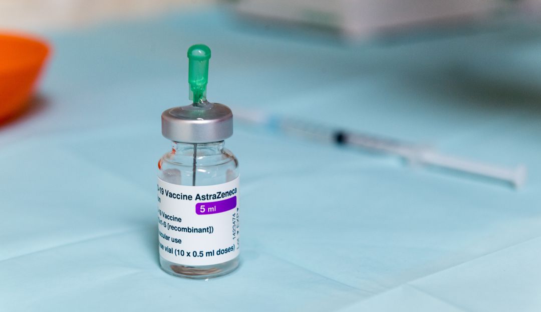 Vacuna de AstraZeneca lista para ser aplicada