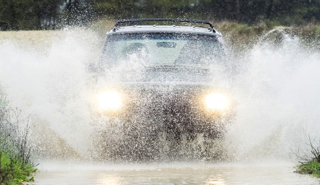 Conducción en lluvia.